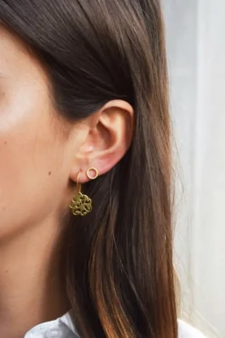 Oorbellen|Sieraden*By bar PD FLOWER | gold