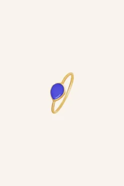 Sieraden*By bar PD MINIMAL RING | blue