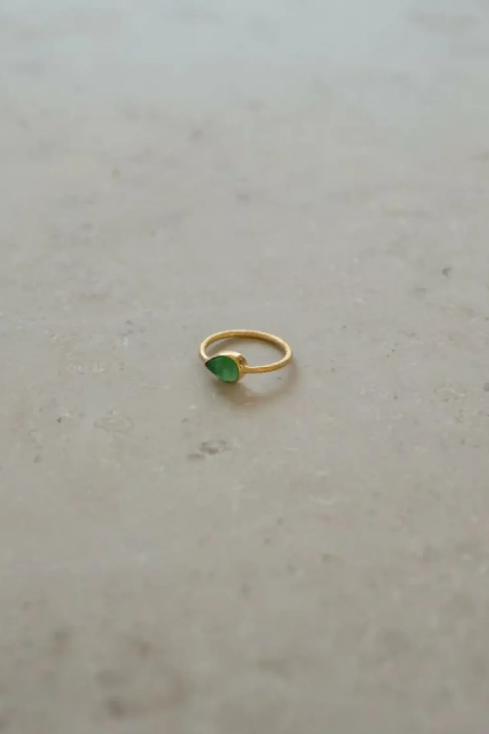 Sieraden*By bar PD MINIMAL RING | green