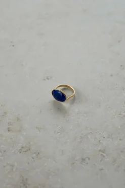 Sieraden*By bar PD OVAL RING | blue