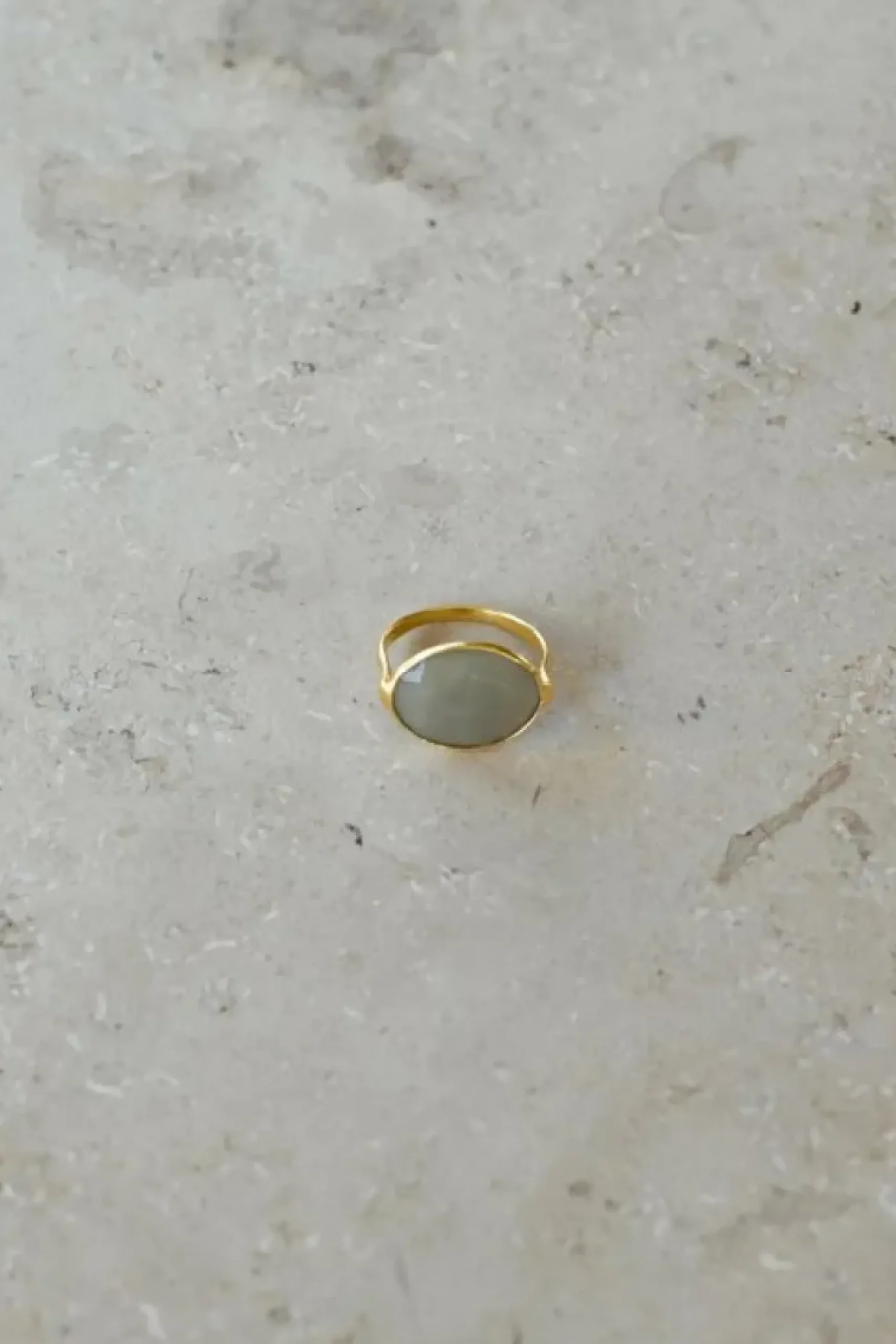 Sieraden*By bar PD OVAL RING | grey