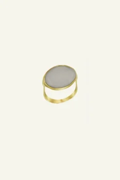 Sieraden*By bar PD OVAL RING | grey