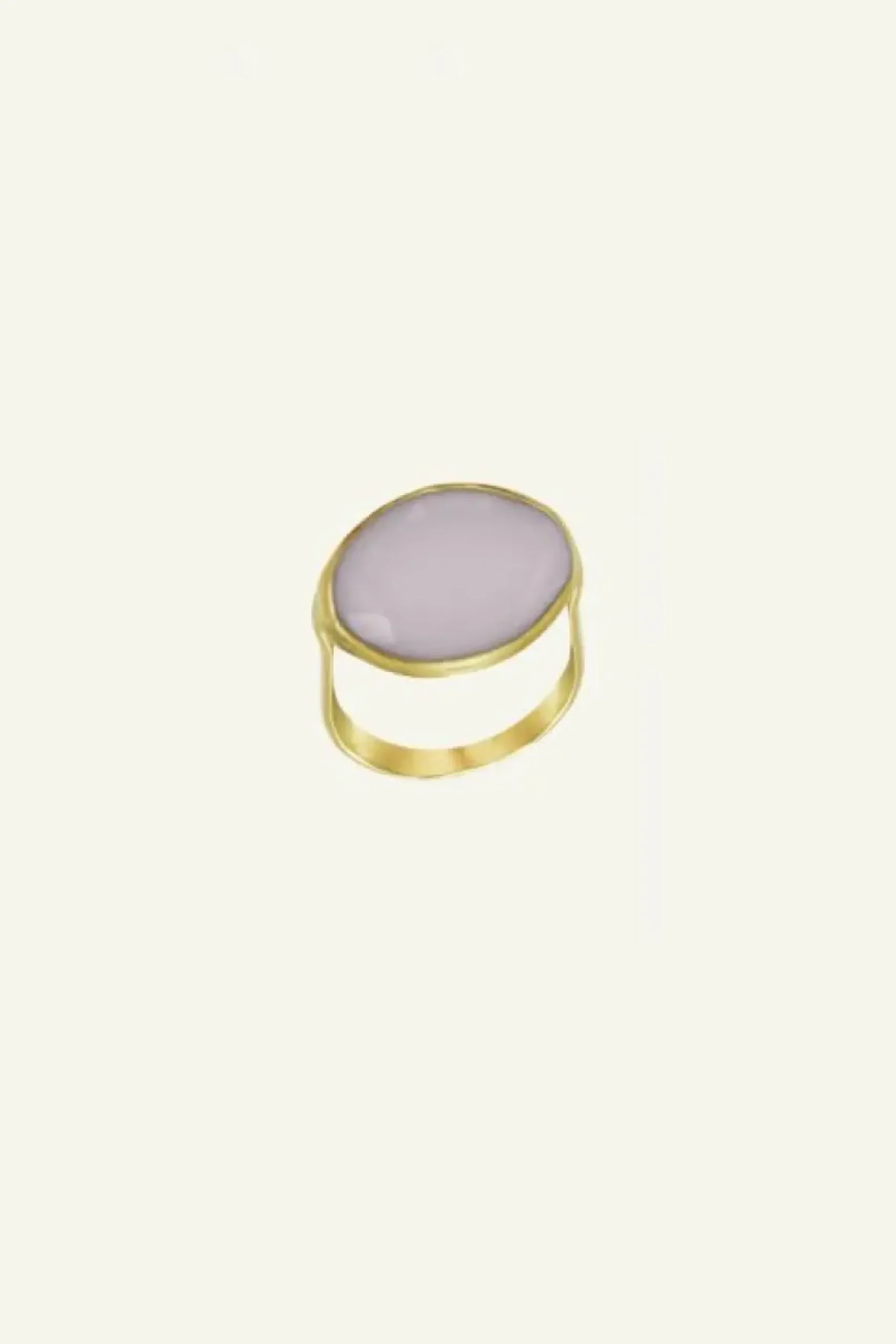 Sieraden*By bar PD OVAL RING | old pink