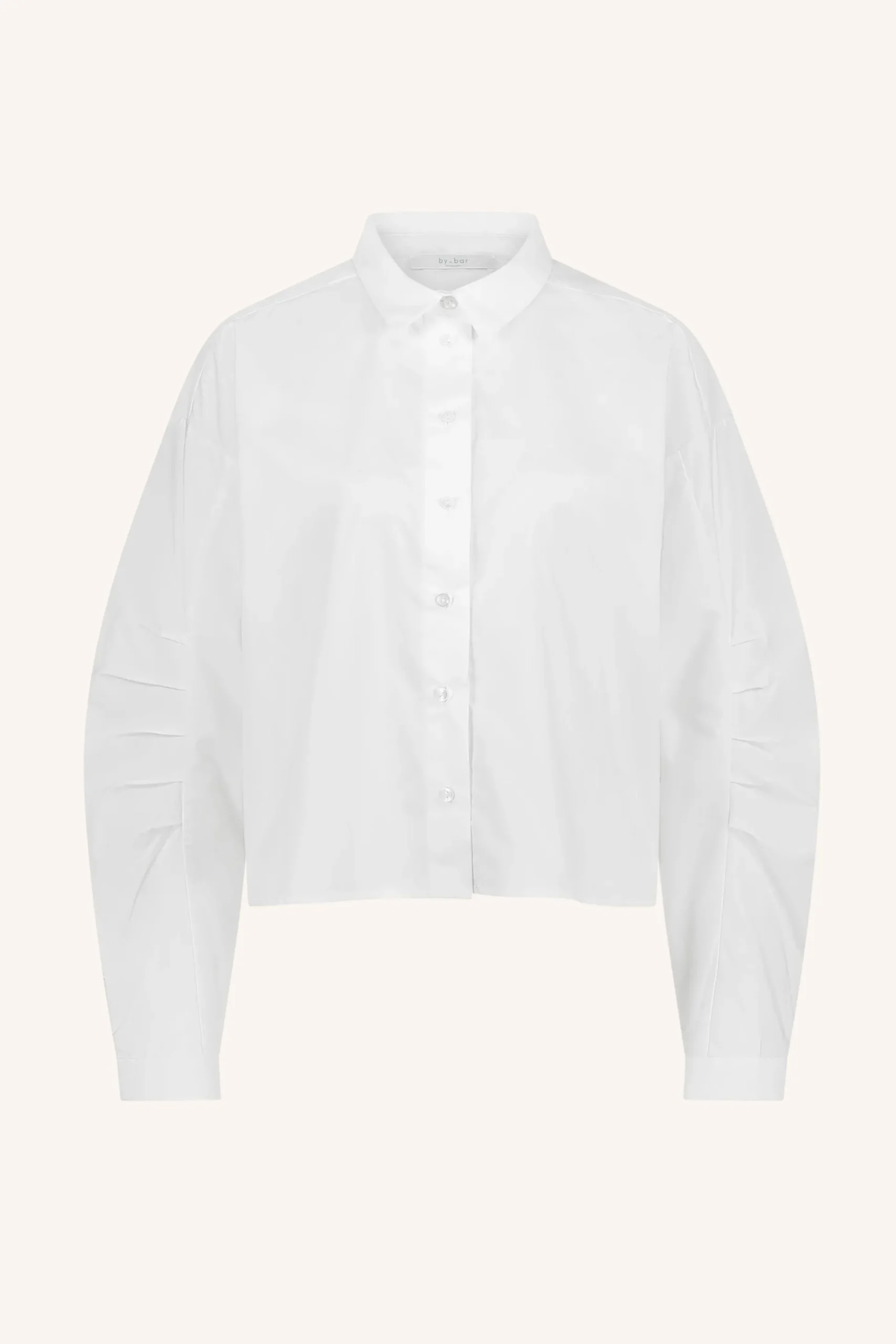 Blouses*By bar penny poplin blouse | white