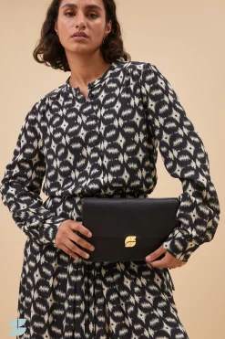 Blouses*By bar ribbe brisk blouse | brisk print