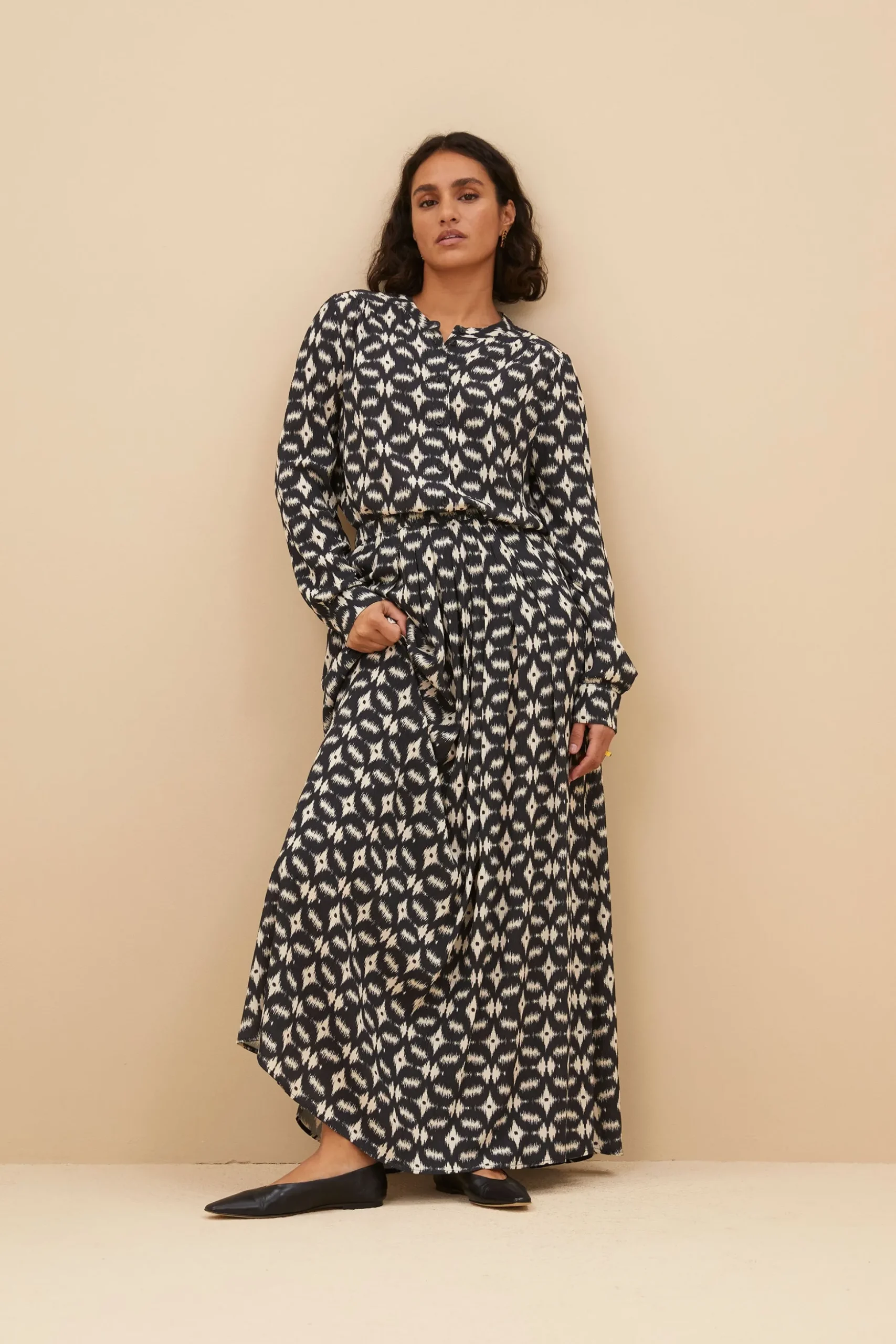 Blouses*By bar ribbe brisk blouse | brisk print