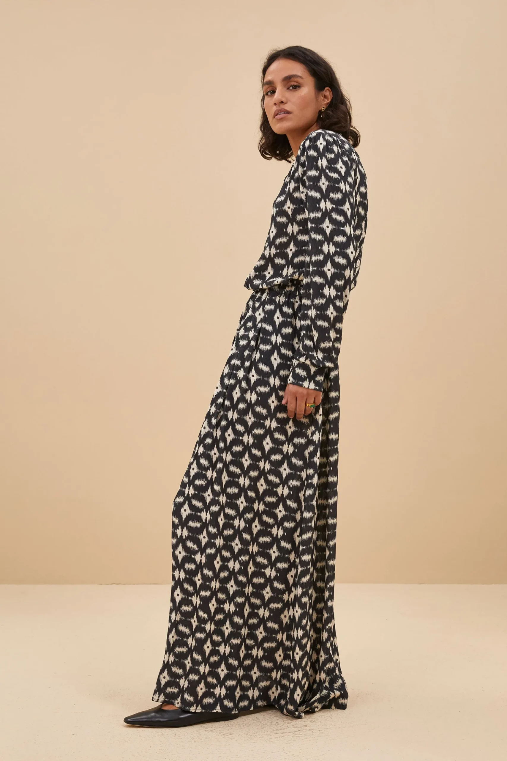 Blouses*By bar ribbe brisk blouse | brisk print