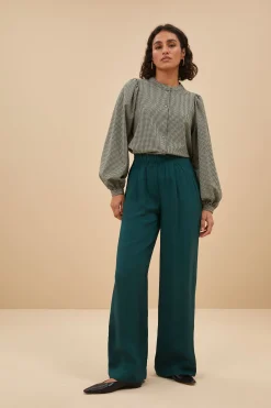 Blouses*By bar rikki small check blouse | small check