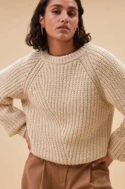 Truien*By bar ro pullover | sand