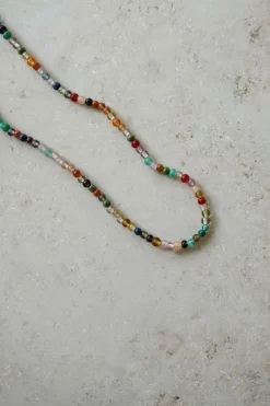 Sieraden*By bar rose necklace | multi