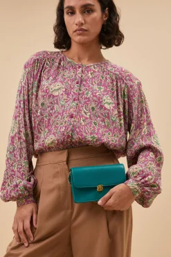Blouses*By bar saar bouquet blouse | bouquet print