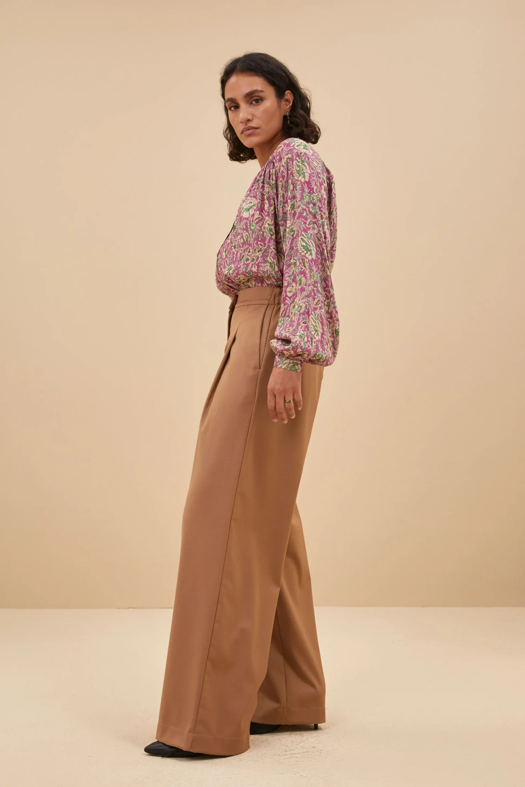 Blouses*By bar saar bouquet blouse | bouquet print