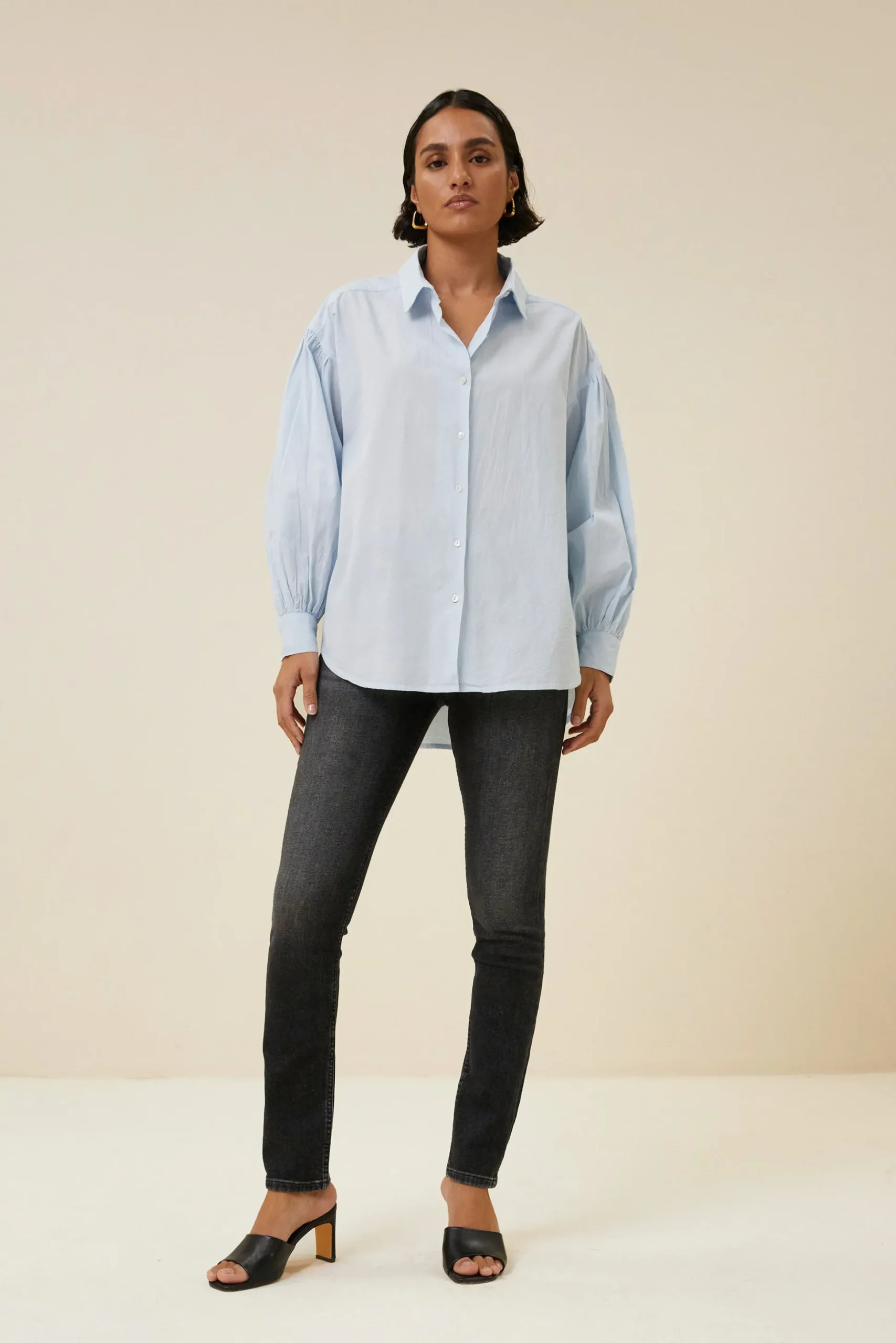Blouses*By bar sarah chambray blouse | light blue