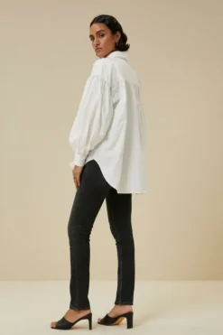 Blouses*By bar sarah poplin blouse | white