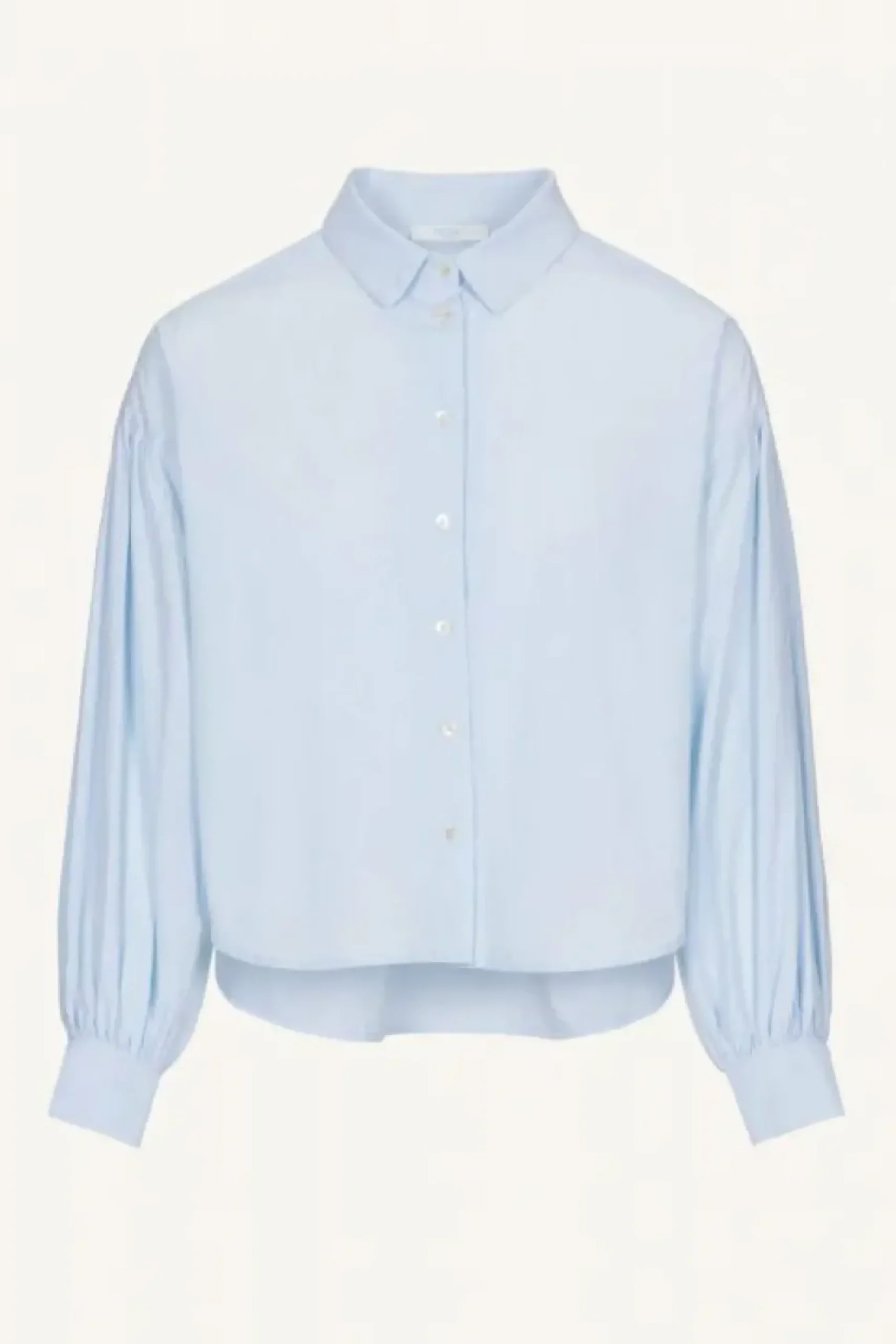 Blouses*By bar sarah short chambray blouse | light blue