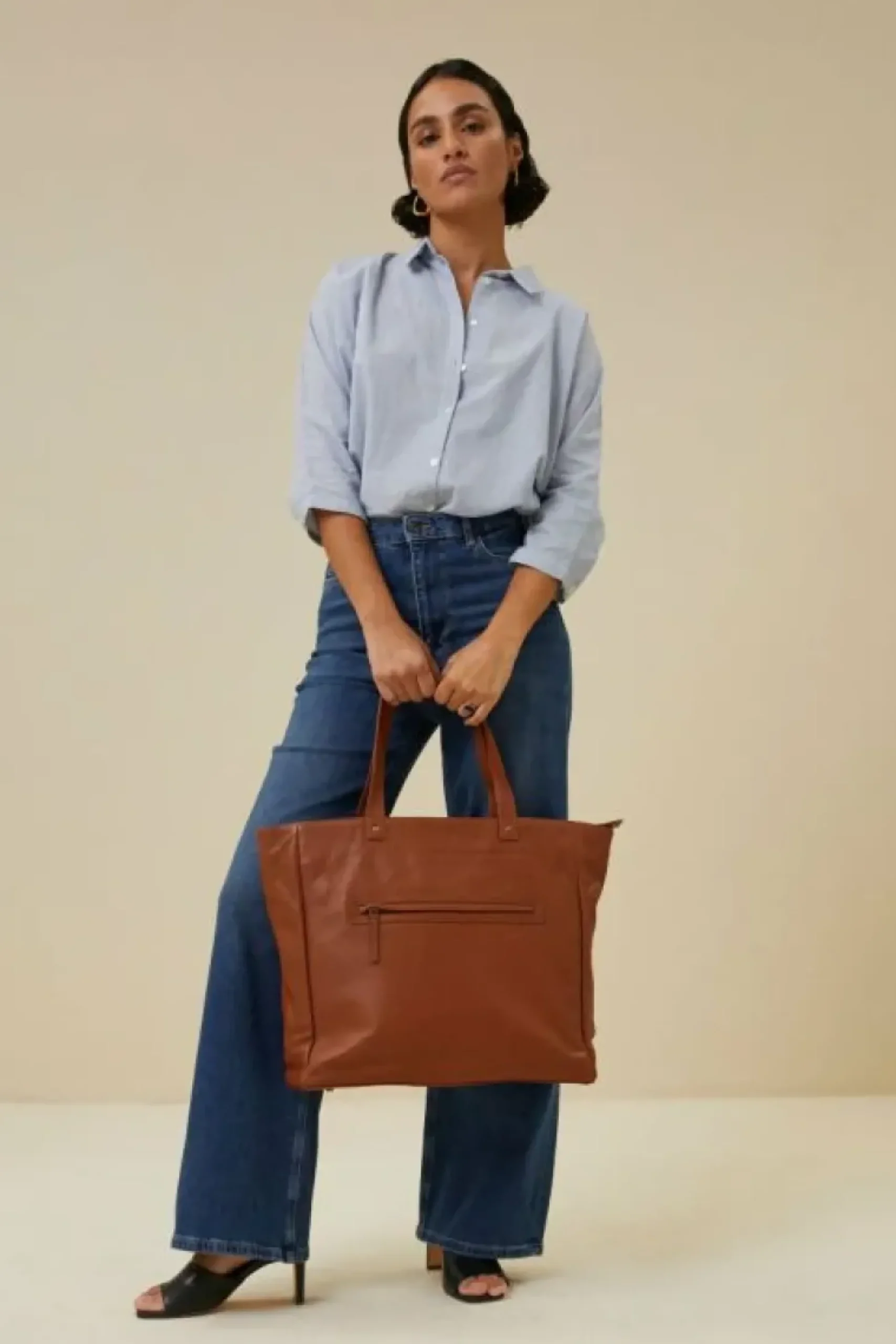 Tassen*By bar shopper bag | cognac