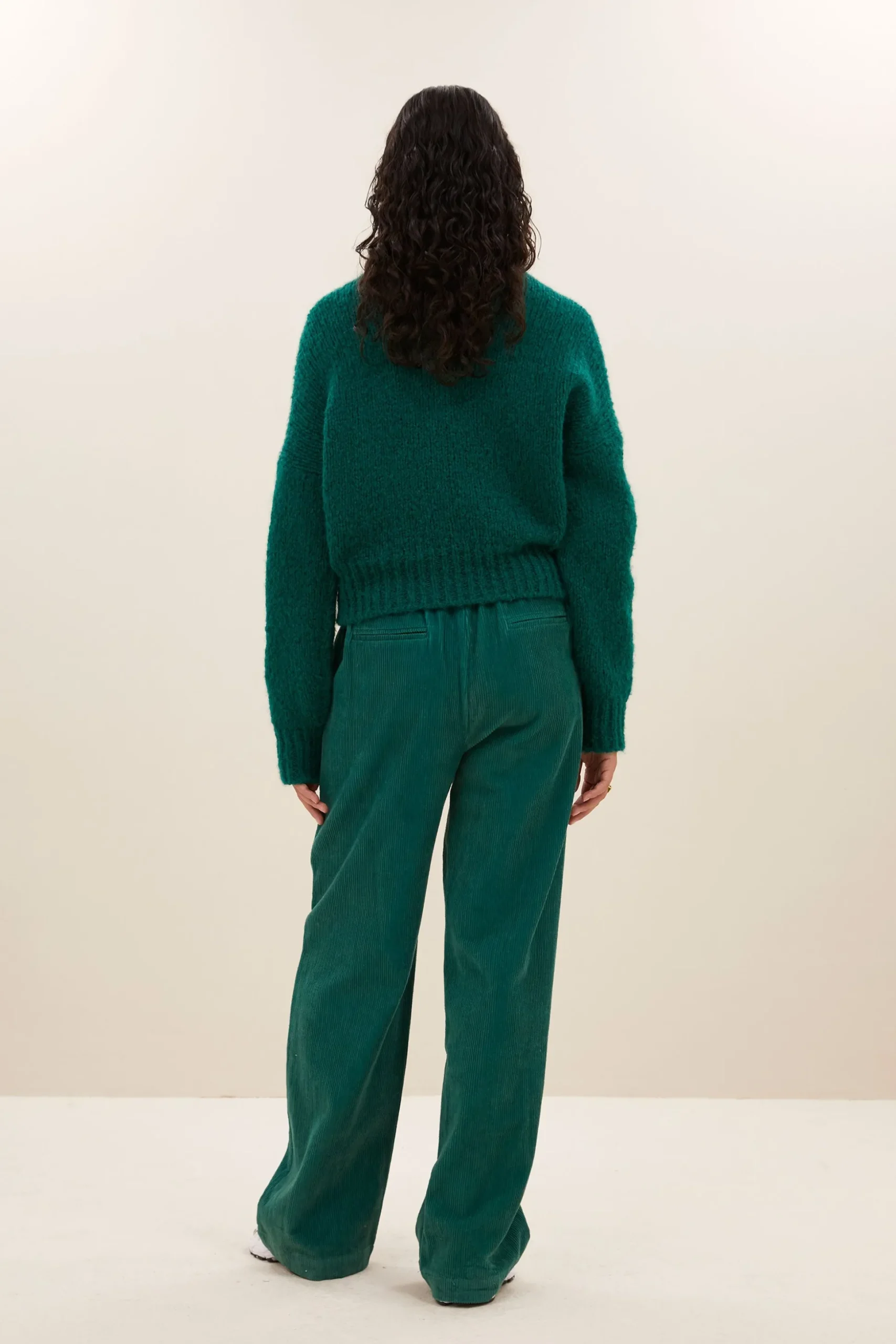 Truien*By bar sonny bulky pullover | peacock green