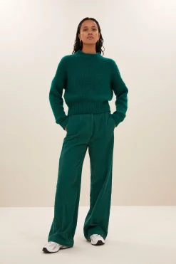 Truien*By bar sonny bulky pullover | peacock green
