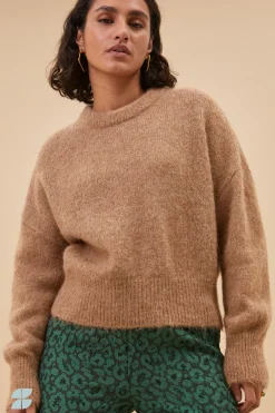 Truien*By bar sonny natural pullover | camel