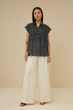 Blouses*By bar stevie paper blouse | paper print