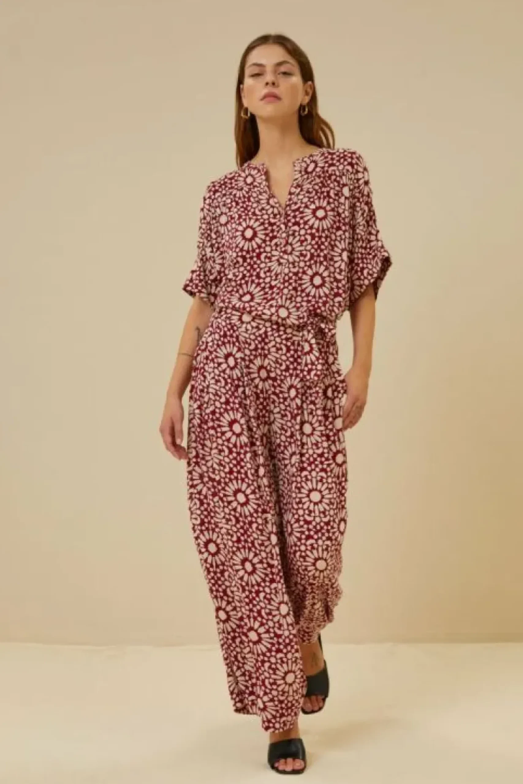 Broeken*By bar wanda sunflower pant | sunflower print