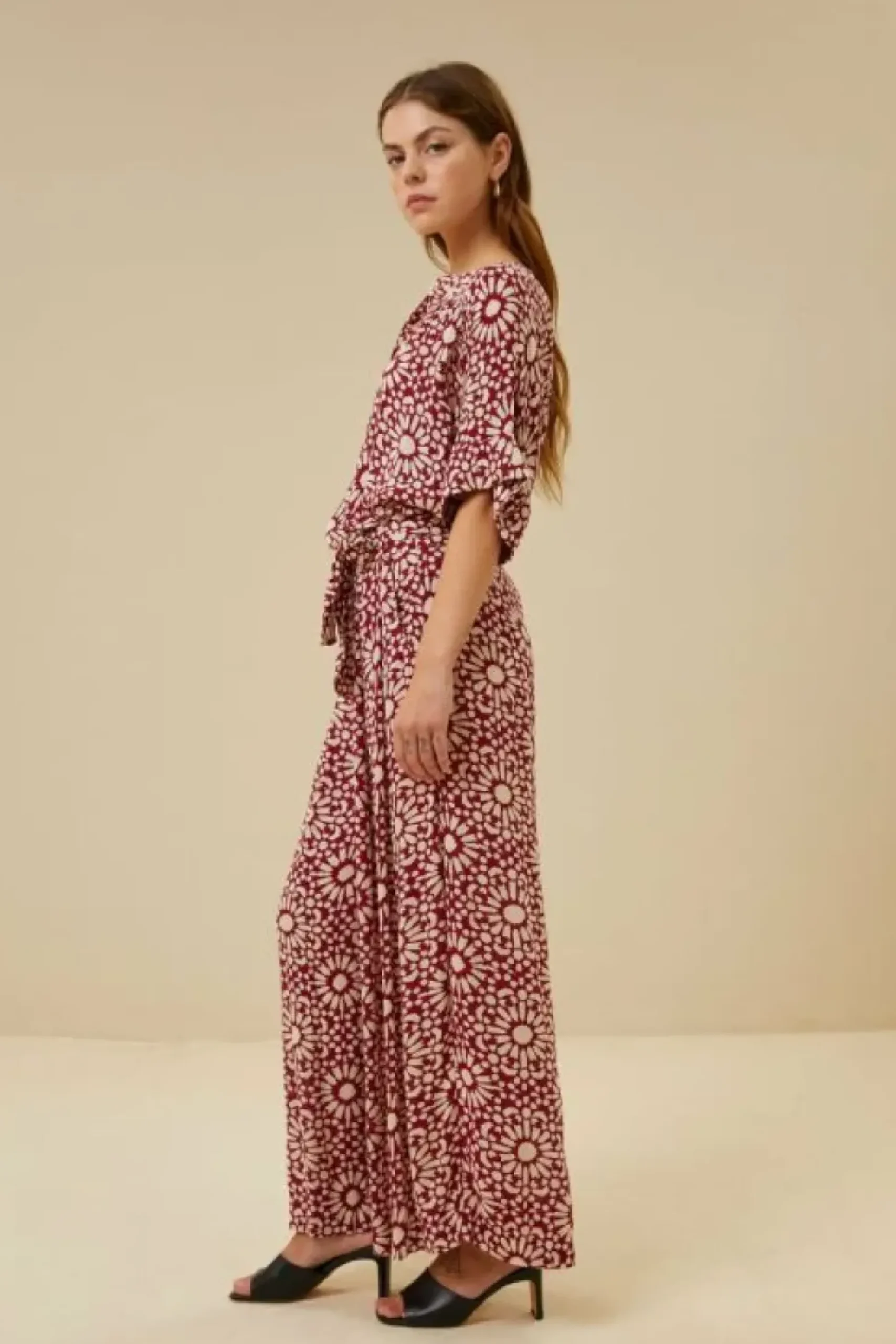 Broeken*By bar wanda sunflower pant | sunflower print