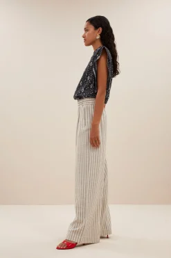 Blouses*By bar xena midnight ikat blouse | midnight ikat
