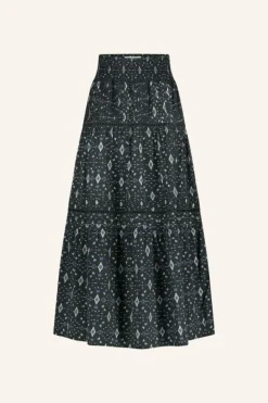 Rokken*By bar xena midnight ikat skirt | midnight ikat